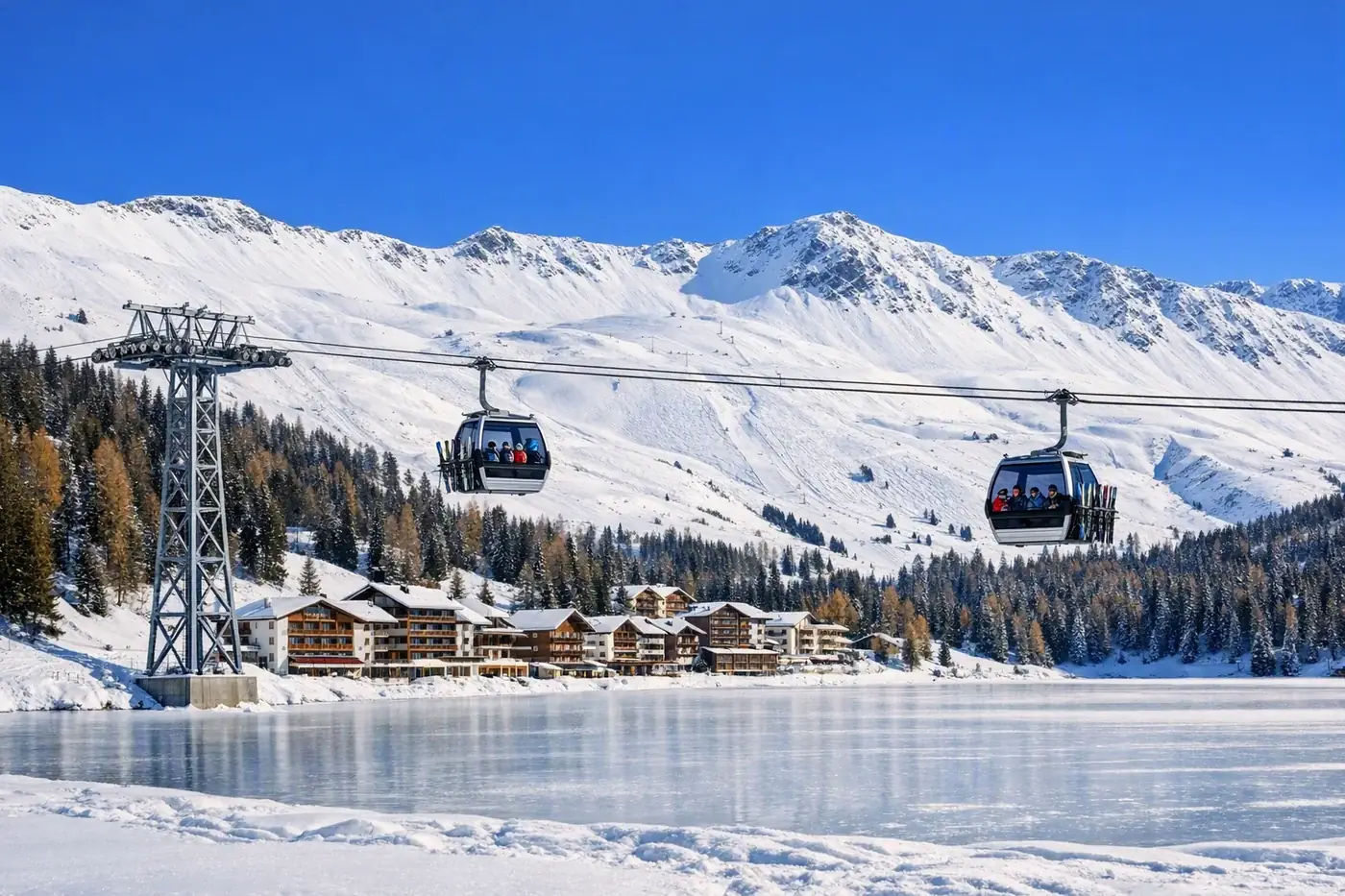 Skidresor till Arosa Lenzerheide i Schweiz