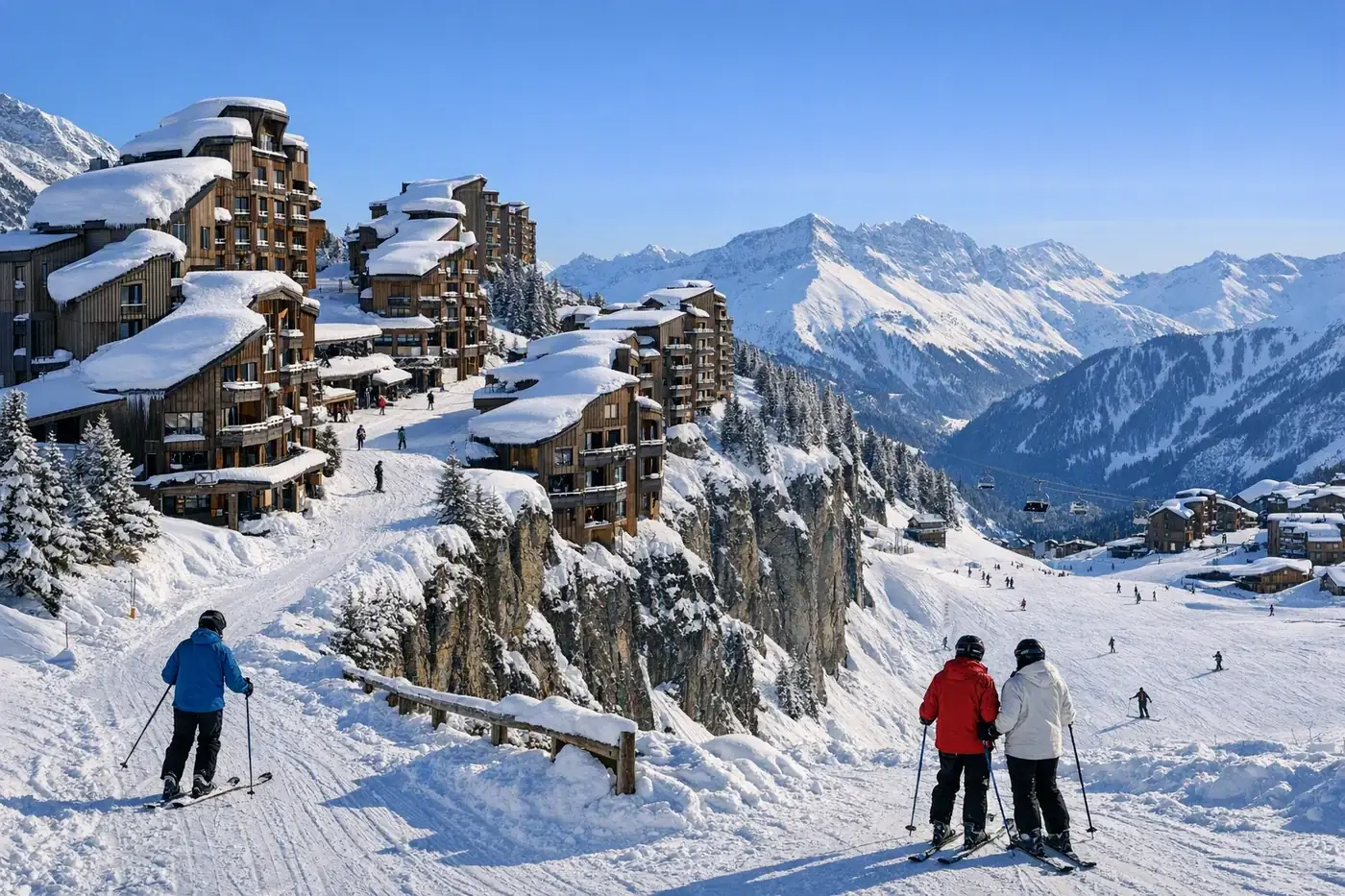 Skidresor till Avoriaz i Frankrike