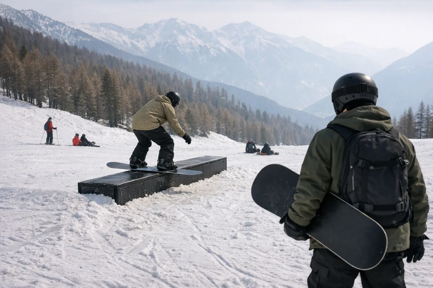 Skidåkning i Bardonecchia