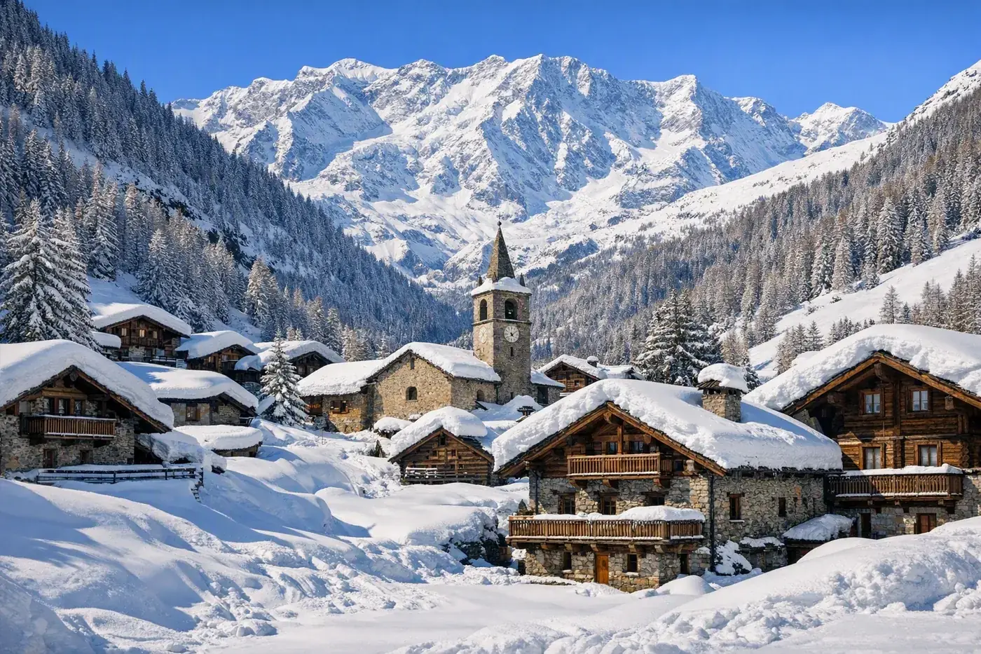 Skidresor till Champoluc i Italien