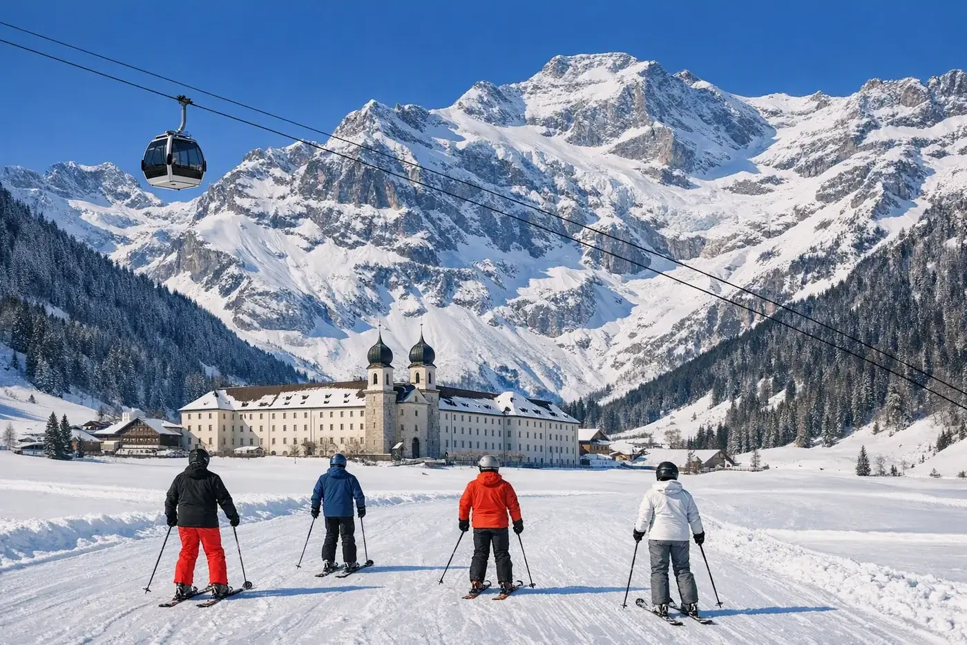 Skidresor till Engelberg i Schweiz