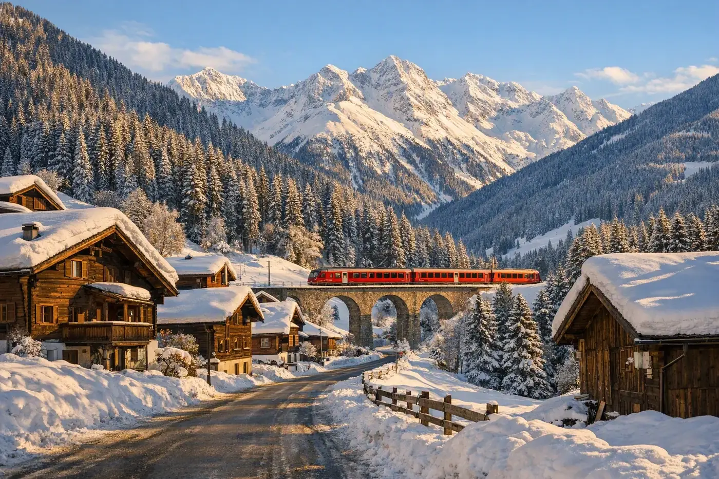 Skidresor till Klosters i Schweiz