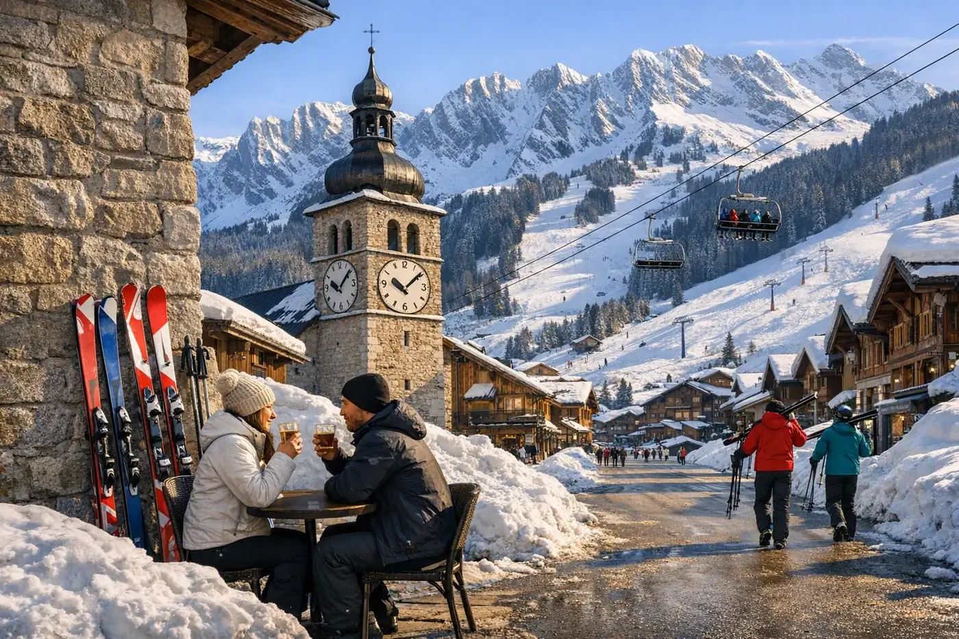 Skidresor till La Clusaz i Frankrike