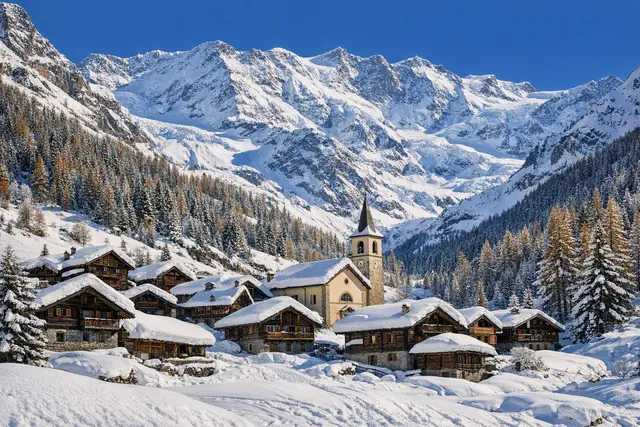Skidresor till Gressoney-La-Trinité