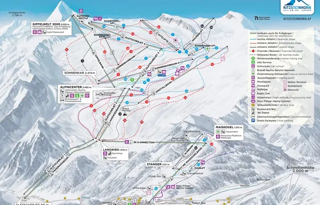 Pistkarta Kaprun